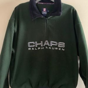 Vintage dark green Ralph Lauren fleece Size L